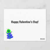 Schule Valentine mit Außerirdischen von Jo Images Postkarte (Rückseite)