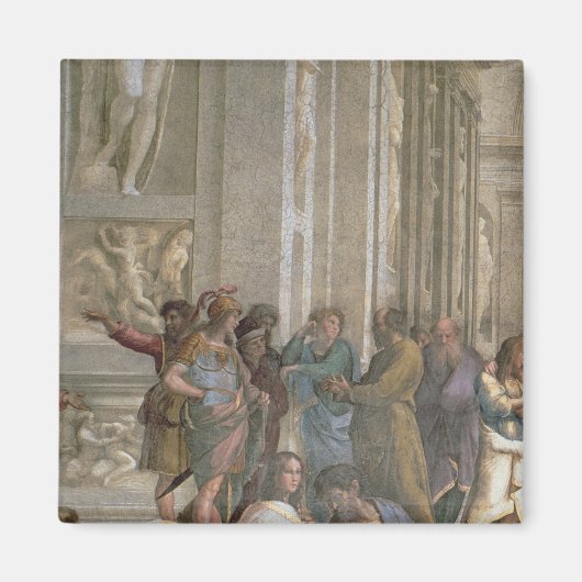 Schule von Athen, aus der Stanza della Magnet (Vorne)