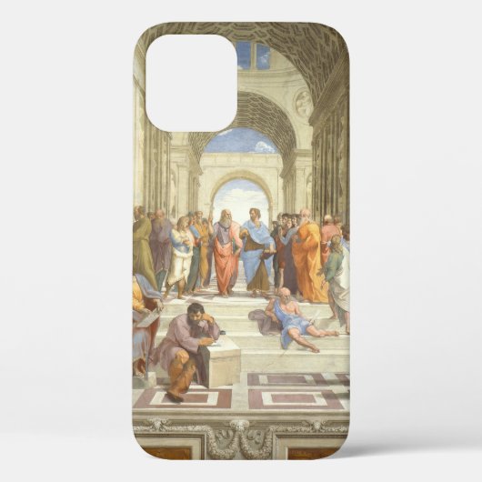 Schule von Athen Case-Mate iPhone Hülle (Rückseite)