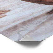 Schule von Athen (Detail - Plato & Aristoteles) Poster (Ecke)