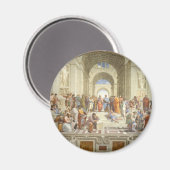 Schule von Athen Magnet (Vorderseite/Rückseite)