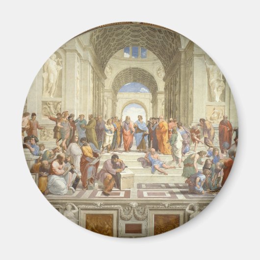 Schule von Athen Magnet (Vorne)