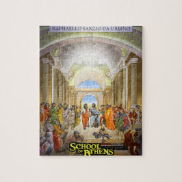 Schule von Athen-Puzzlespiel Puzzle