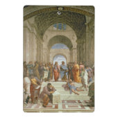 Schule von Athen, vom Stanze della Mini Klemmbrett (Rückseite)