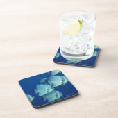 Schule von Fischen 5 Getränkeuntersetzer (Rechte Seite)