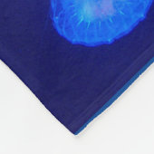 Schule von Jellfish Fleecedecke (Ecke)