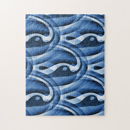 Schule von Orcas... Puzzle (Vertikal)