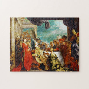 Schule von Rubens - von Alboin und von Rosamunde Puzzle