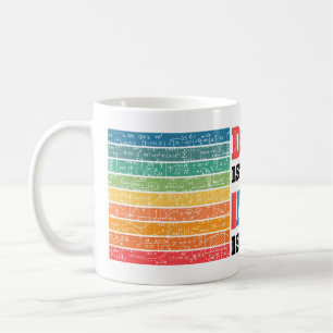 Schule wichtig, aber Mathematik ist wichtig Kaffeetasse