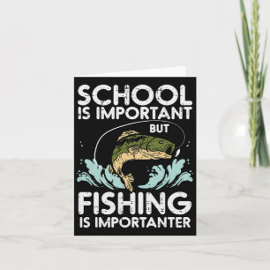 Schule Wichtiges Angeln Wichtiger Funny Boys Gi Karte