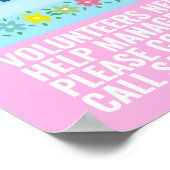 Schuleis sozialer Flyer Sommerpause Poster (Ecke)