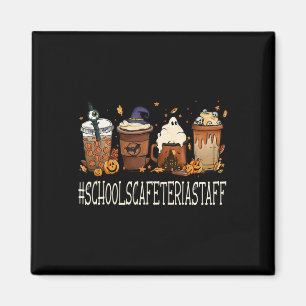Schulen Cafeteria Mitarbeiter Horror Fall Kaffeeha Magnet