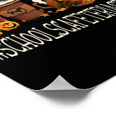 Schulen Cafeteria Mitarbeiter Horror Fall Kaffeeha Poster (Ecke)