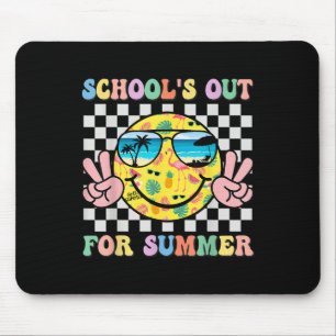 Schulen für das Sommerlächeln Lehrer Kinder letzte Mousepad