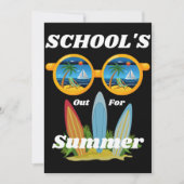 Schulen für den Sommer dank Karte (Vorderseite)
