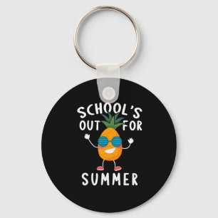 Schulen für den Sommer Schlüsselanhänger
