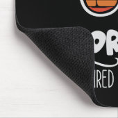 Schulen für immer wieder müde Kinder Tee Mousepad (Ecke)