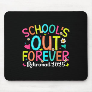 Schulen für immer wieder müde Lehrer 2025 Groovy R Mousepad