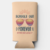 Schulen für immer wieder müde Lehrer Selters Dosenkühler (Rückseite)