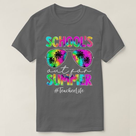 Schulen für Sommerurlaub als Lehrer T-Shirt (Design vorne)
