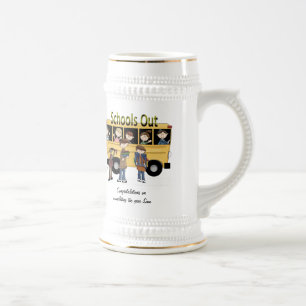 Schulen heraus bierglas