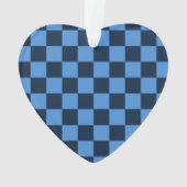 SCHULENSPORTSCHRANK INITIALS Herzteam Spaß Ornament (Rückseite)