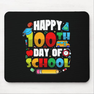 Schüler 100 Tage Schullehrer 2023 Jungen und Mousepad