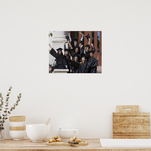 Schüler am Abschluss Poster (Küche)