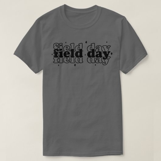 Schüler am Schultag T-Shirt (Design vorne)