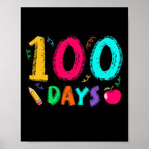 Schüler der 5. Klasse sind 100 Tage klüger Lehrer Poster