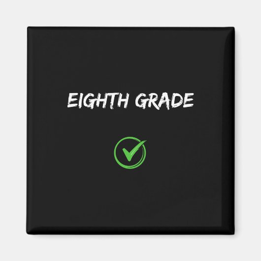 Schüler der achten Klasse verlässt den Schüler Leh Magnet (Vorne)