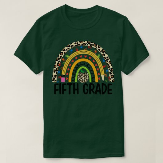 Schüler der fünften Klasse T-Shirt (Design vorne)