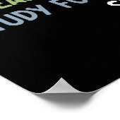 Schüler der Funny Nursing School Future Nurse Gesc Poster (Ecke)