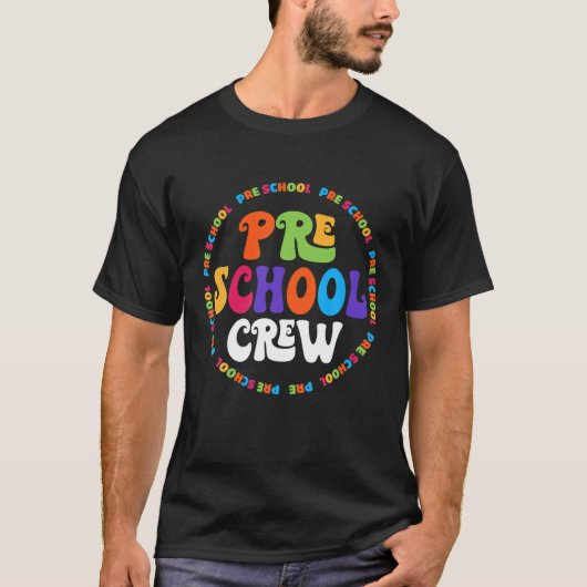 Schüler der Gefärbte Krawatte Preschool Squad T-Shirt (Vorderseite)