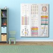 Schüler der Pädagogischen Mathematik Wandteppich