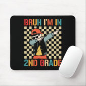 Schüler der zweiten Klasse Dabbing Junge Zurück zu Mousepad (Mit Mouse)