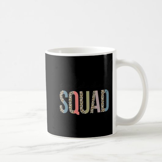 Schüler des Squad Lehrers erster letzter Schultag Kaffeetasse (Rechts)