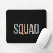 Schüler des Squad Lehrers erster letzter Schultag Mousepad (Mit Mouse)