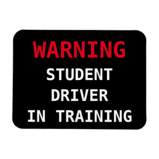 Schüler Driver Car Magnet