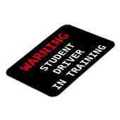 Schüler Driver Car Magnet (Linke Seite)