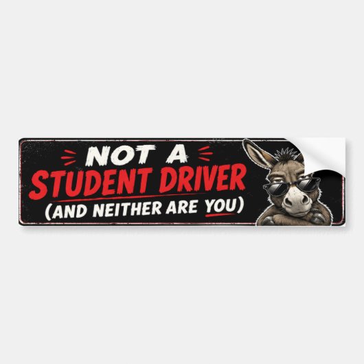 Schüler-Fahrer-Aufkleber Autoaufkleber (Vorne)