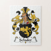 Schuler Familienwappen Puzzle (Vertikal)