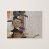 Schüler im Klassenzimmer Puzzle (Horizontal)