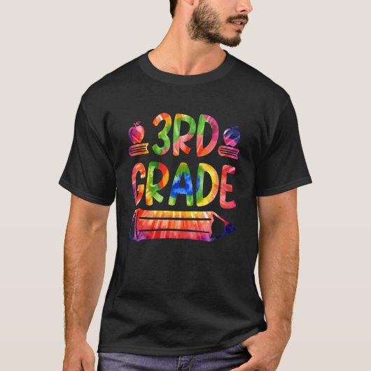 Schüler/innen der dritten Klasse Niedliche Gefärbt T-Shirt (Vorderseite)