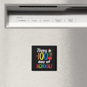 Schüler Kinder Lehrer Geschenk zum 100. Schultag Magnet (In Situ (Geschirrspüler))
