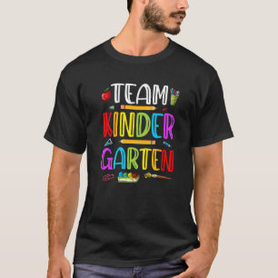 Schüler Kinder Lehrerteam Kindergarten Niedlicher  T-Shirt