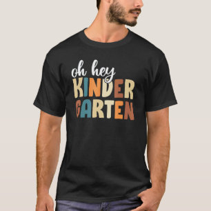 Schüler Lehrer Zurück zur Schule 1. Tag Kindergart T-Shirt