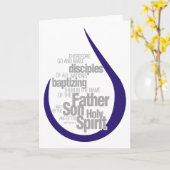 Schüler machen karte (Gelbe Blume)