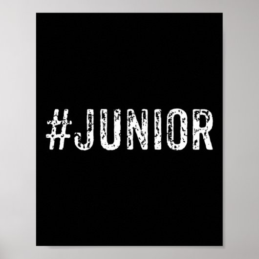 Schüler oder Lehrer der elften Klasse trendy Gi Poster (Vorne)