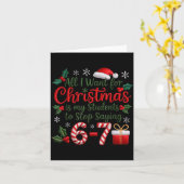 Schüler sagen 6-7 67 Sechs Sieben Lustige Lehrer W Karte (Gelbe Blume)